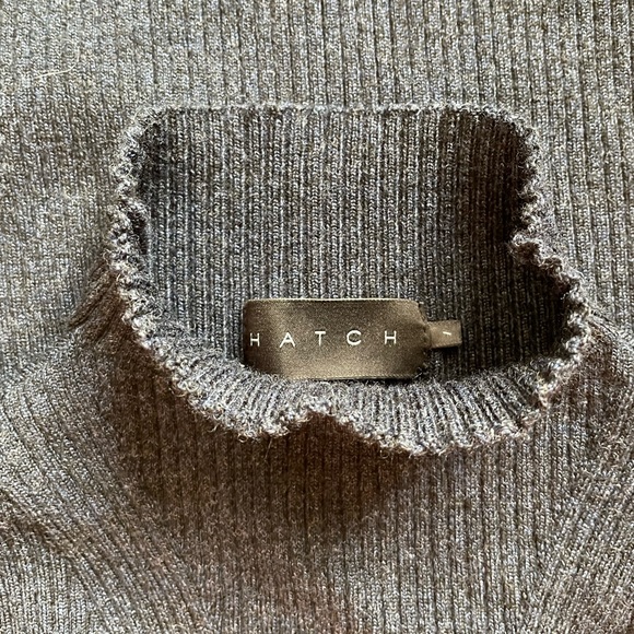 HATCH - Wool Maternity Dress - Picture 5 of 6